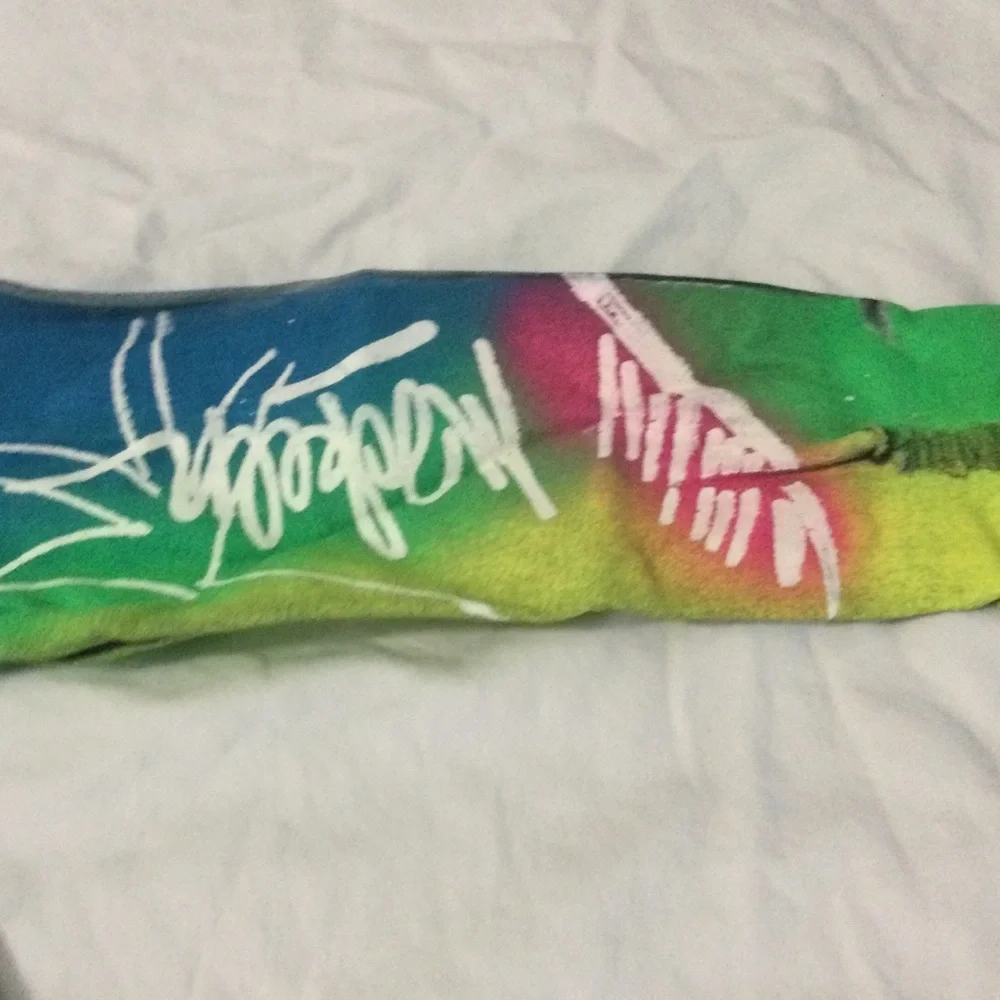 Mackeen Painted Distressed Men’s Graffiti Denim Jacket Size M - Picture 3 of 11